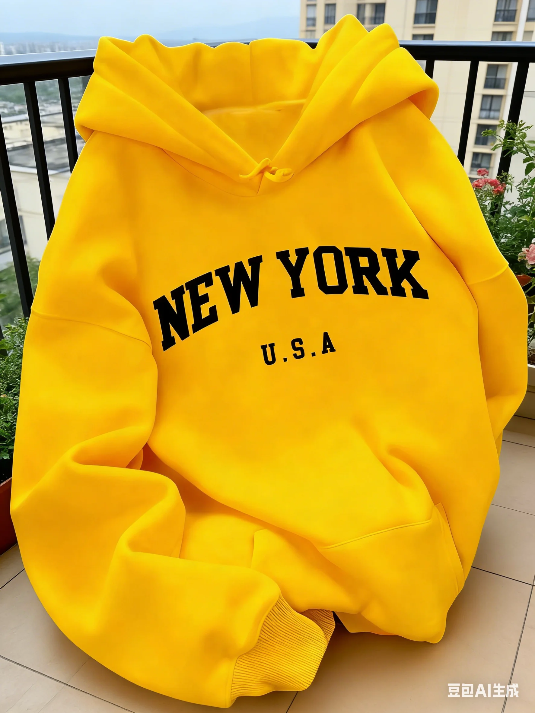Street Fashion New York - Женский свитер с капюшоном, повседневный крой,