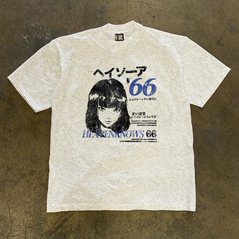 Street Fashion Shibuya - 2026 Модная футболка с коротким рукавом
