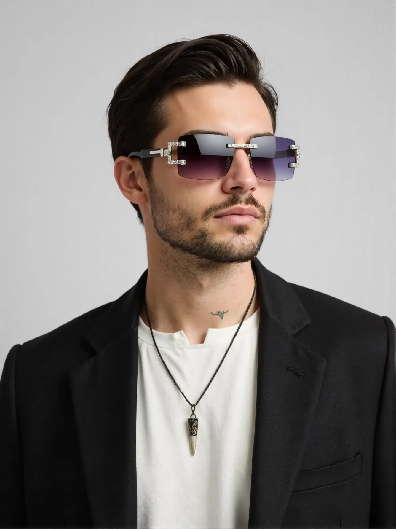 Street Fashion Shoot - Модные солнцезащитные очки в стиле ретро