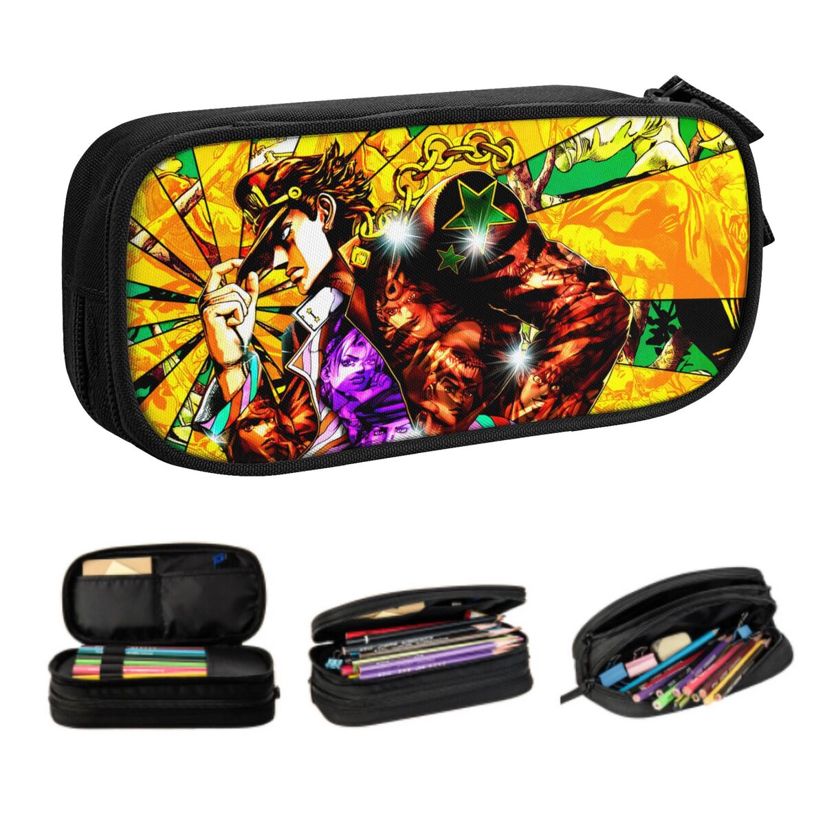 Street Fashion Blog - Пользовательские корейские пеналы JoJo Bizarre Adventure