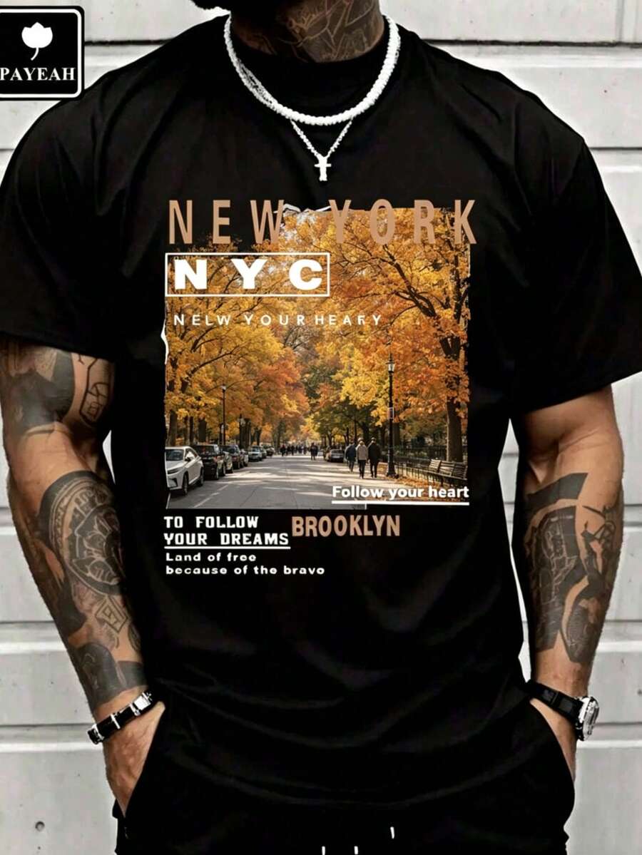 Street Fashion New York - Мужская повседневная уличная одежда, вид на