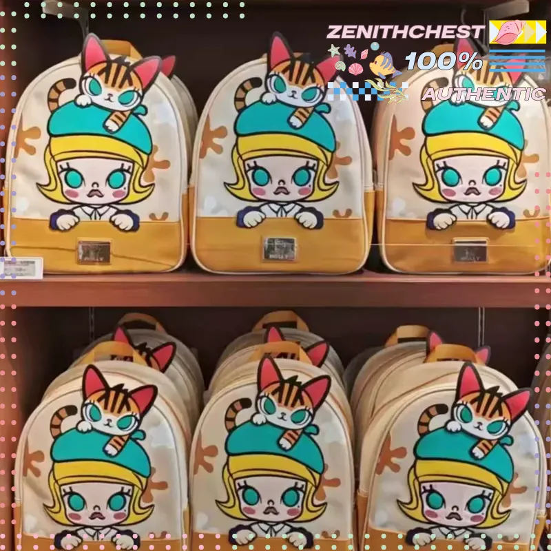 Street Fashion China Models - Рюкзак POPMART Molly Classic Series из