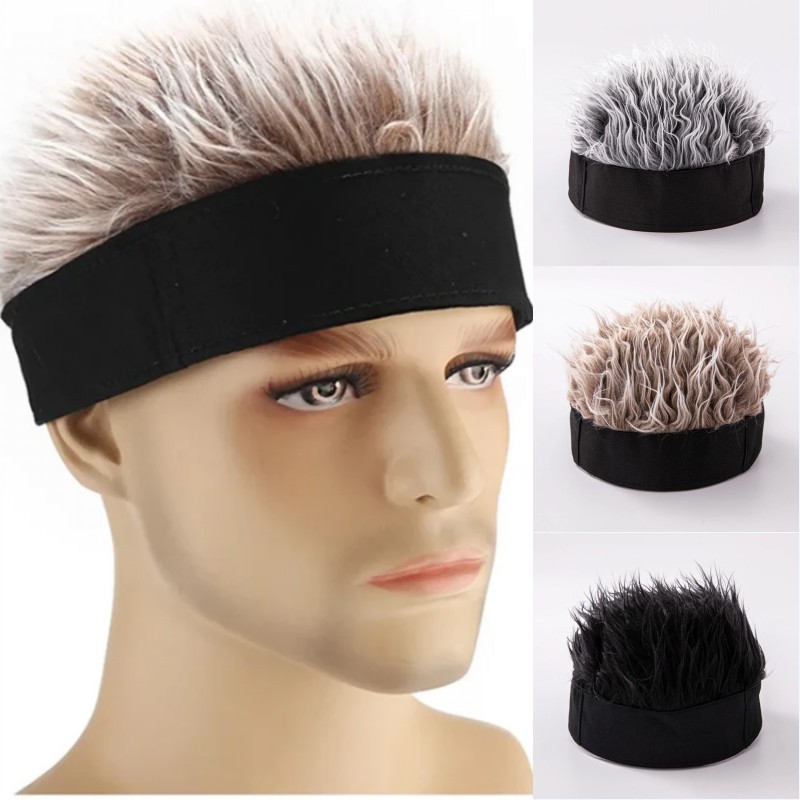 Street Fashion Hats - Синтетический парик-бини с короткими волосами для