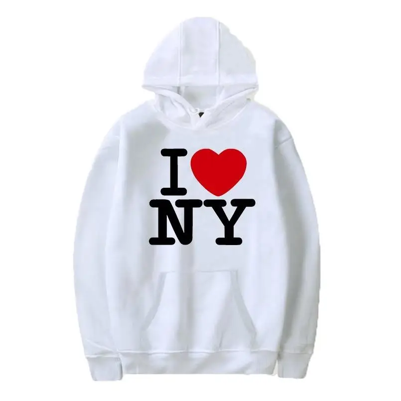 Толстовки с принтом «Я люблю Н – обзор и цена Street Fashion New York