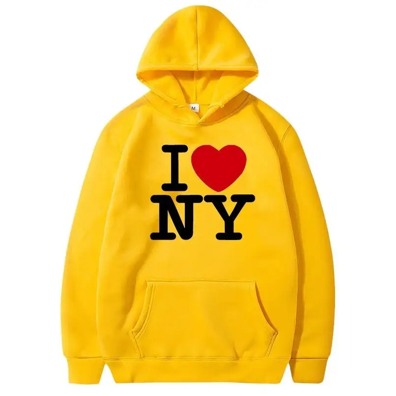 Толстовки с принтом «Я люблю Н – обзор и цена Street Fashion New York