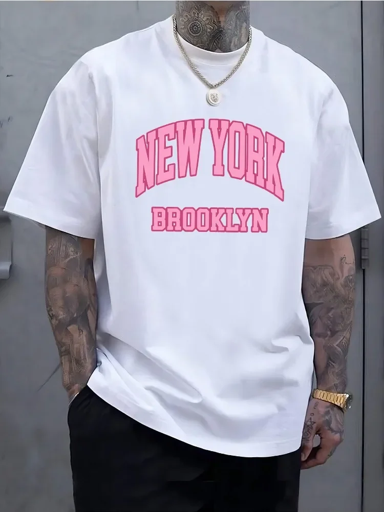 Мужская летняя хлопковая футбо – обзор и цена Street Fashion New York