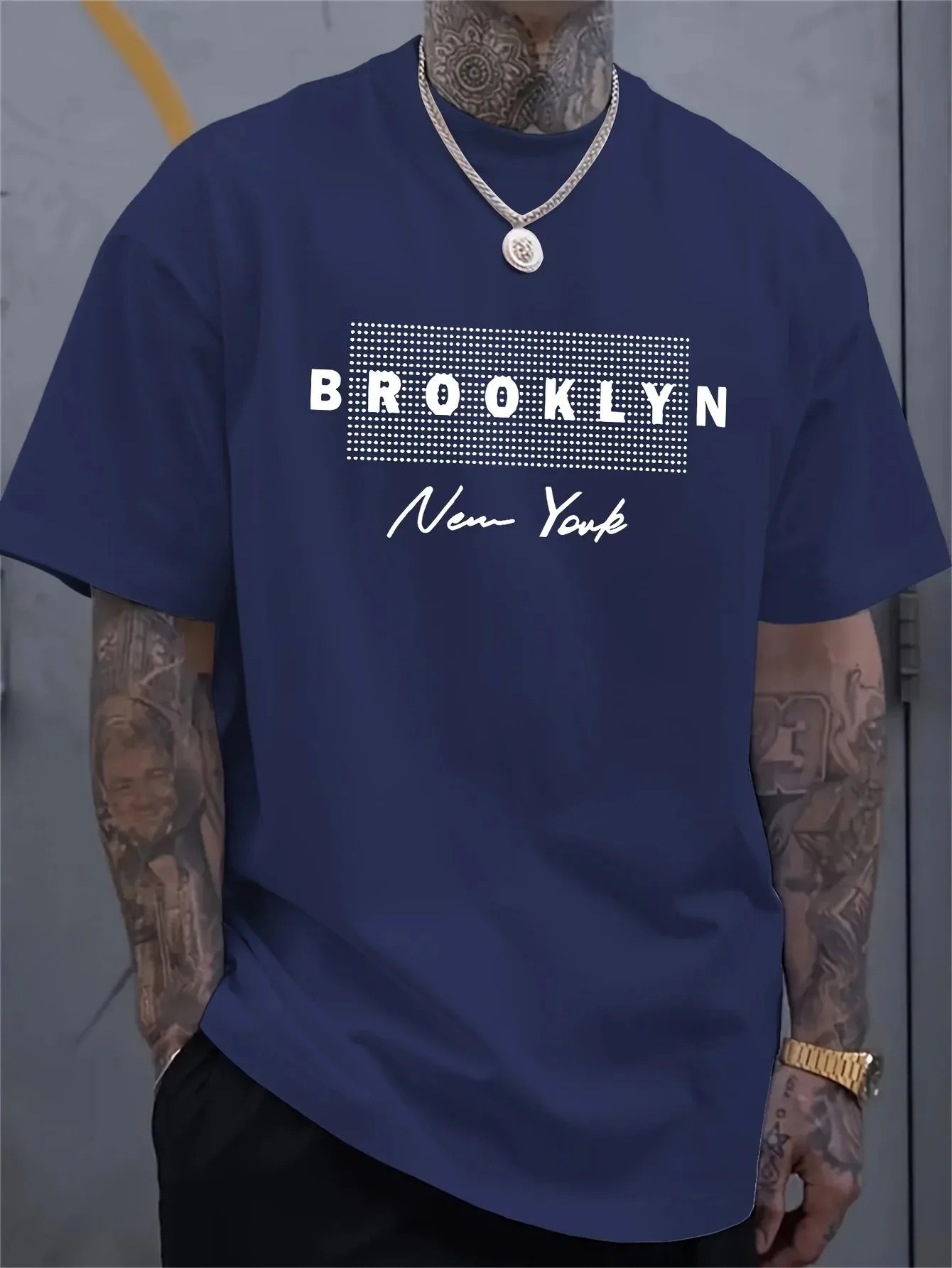 Мужская футболка с принтом «Нь – обзор и цена Street Fashion New York
