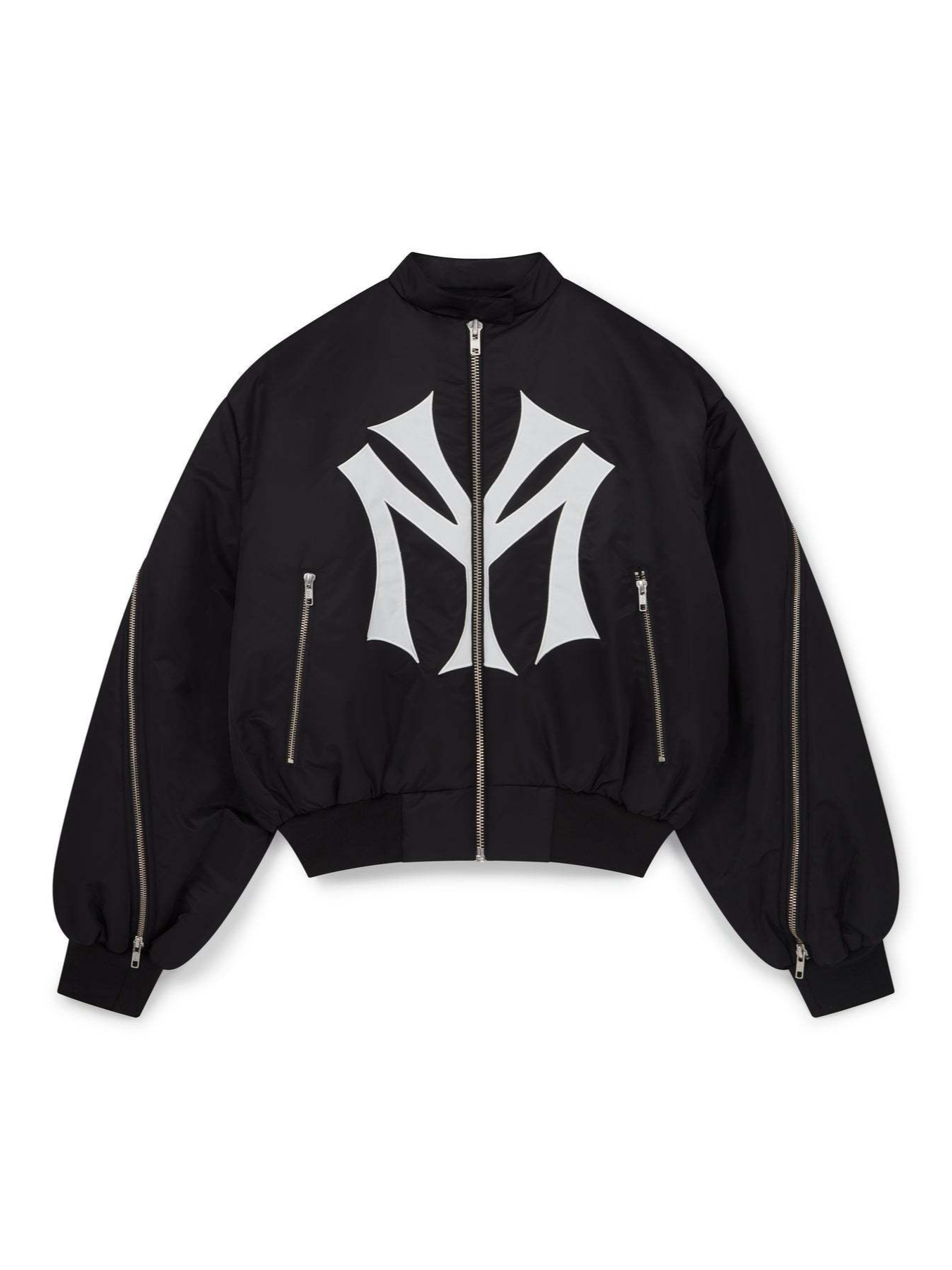 Укороченная куртка-бомбер овер – обзор и цена Street Fashion Logo