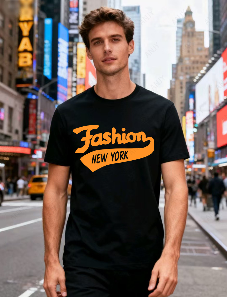 Футболка с принтом в стиле New – обзор и цена Street Fashion New York