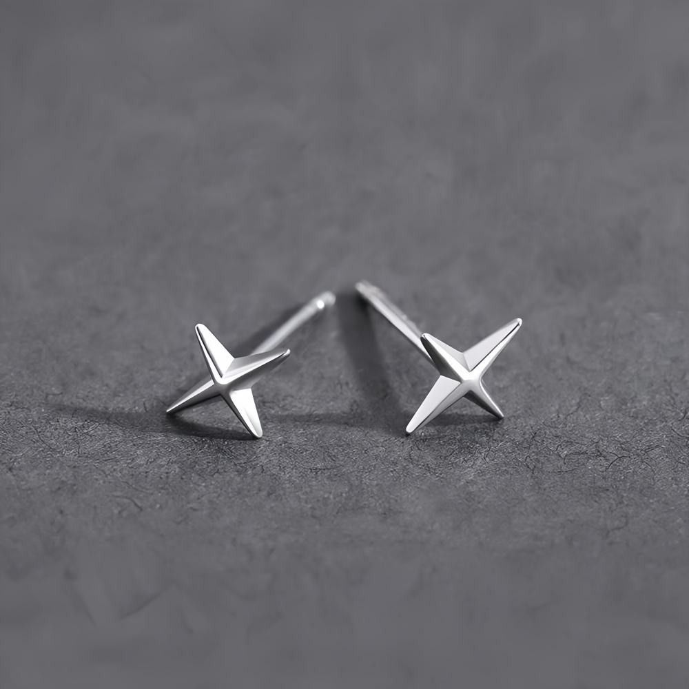 Простые мужские серьги-гвоздик – обзор и цена Street Fashion Earrings