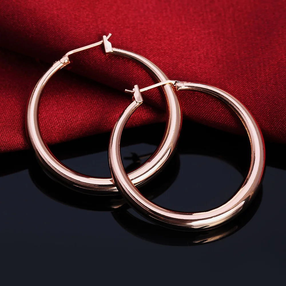 Роскошные круглые серьги из ст – обзор и цена Street Fashion Earrings