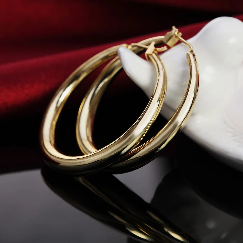 Роскошные круглые серьги из ст – обзор и цена Street Fashion Earrings