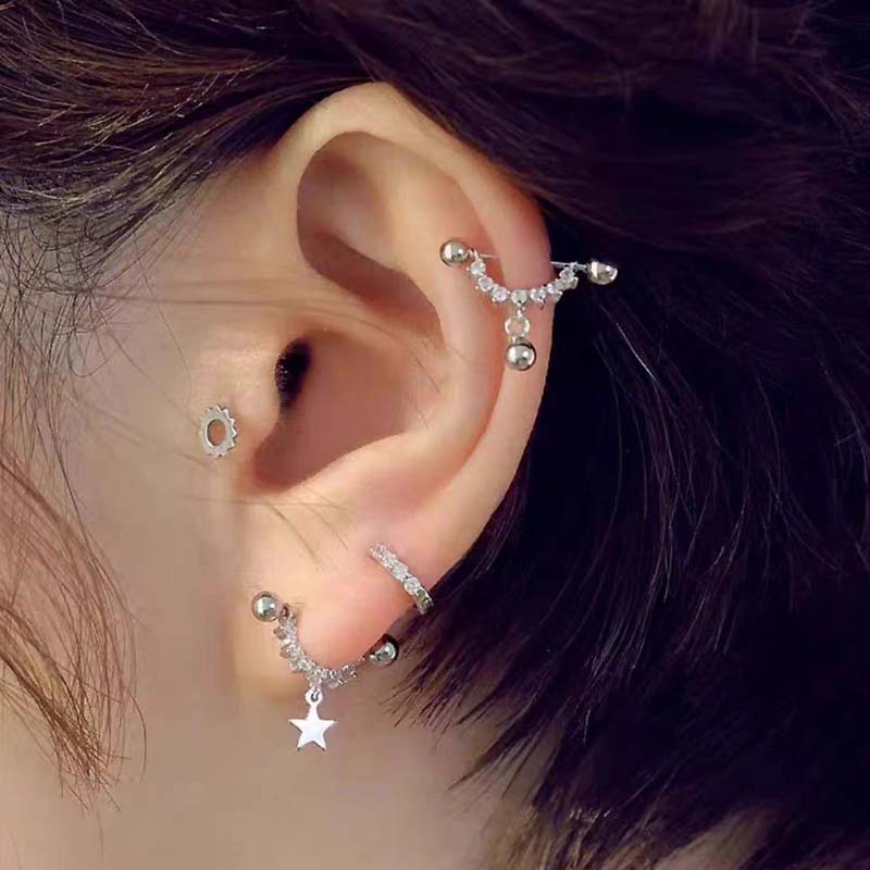Сексуальные модные серьги-гвоз – обзор и цена Street Fashion Earrings