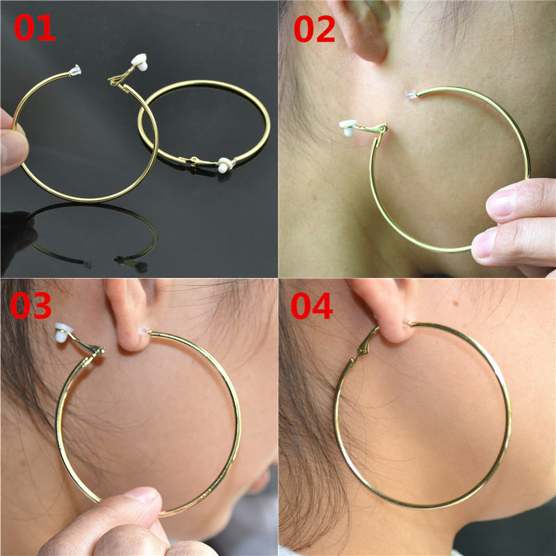 Женские серьги-клипсы Тонкий к – обзор и цена Street Fashion Earrings