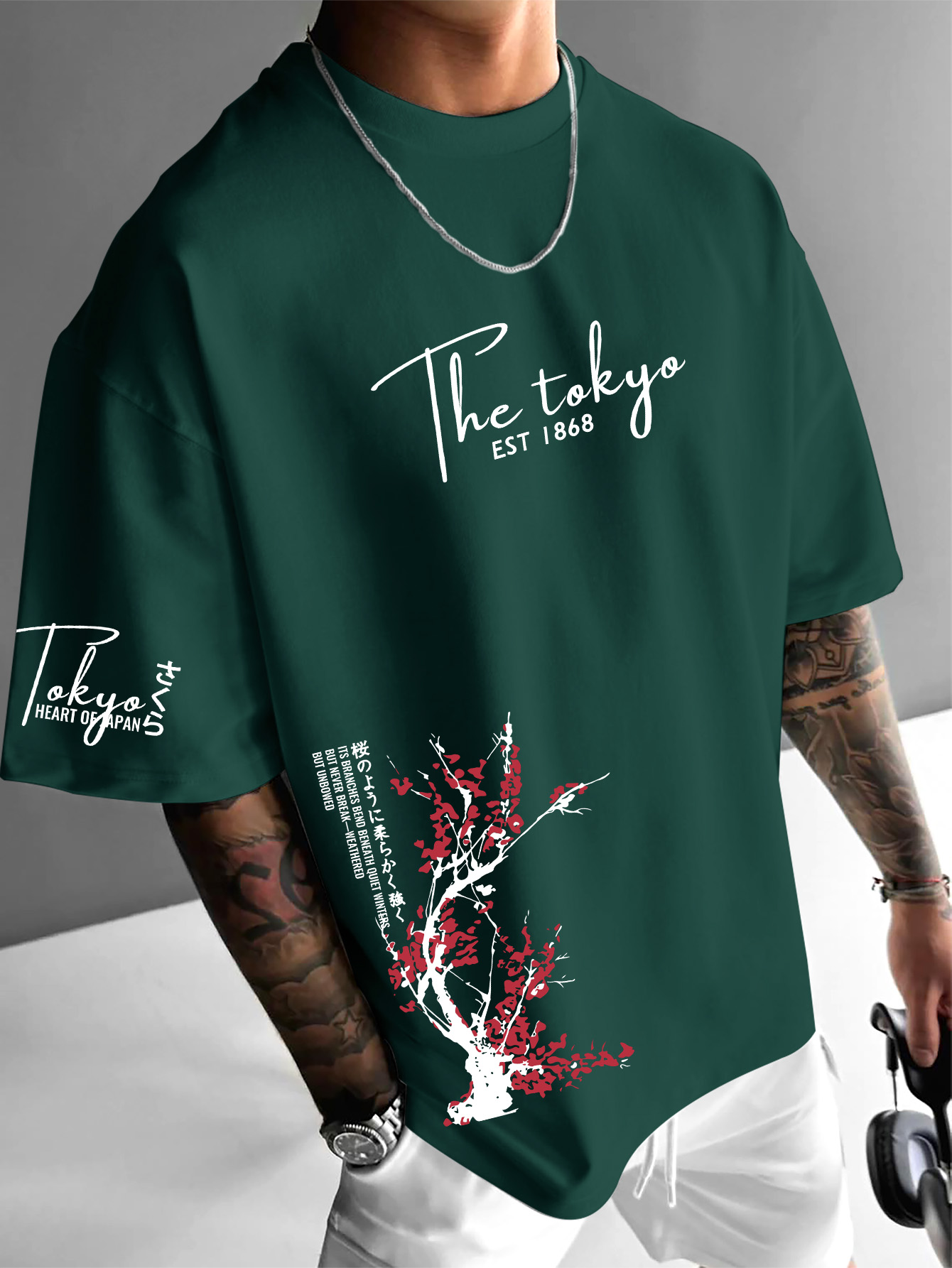 Tokyo EST 1868 Мужская футболк – обзор и цена Street Fashion Shibuya